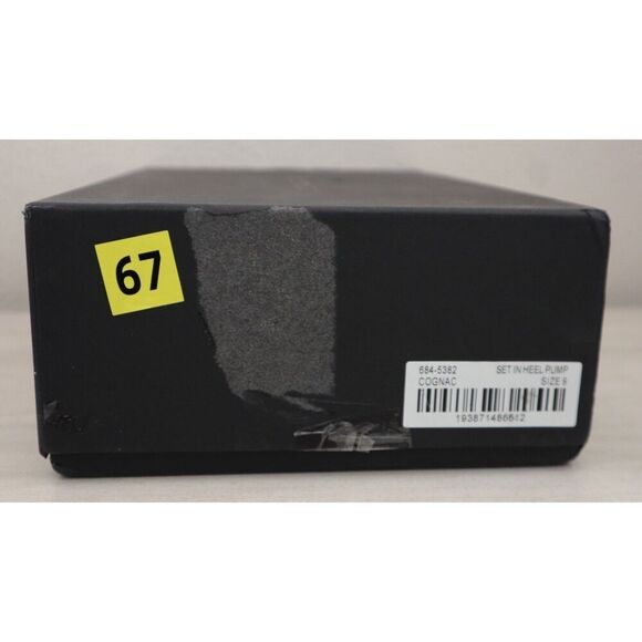 Gabrielle Union 684-5382 Women’s Sz 9 Cognac Brown Lilian Set In Heel Pumps - Picture 16 of 16